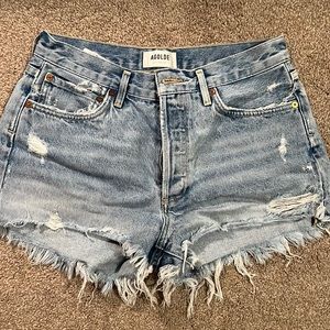 Agolde Parker denim shorts size 27 EUC